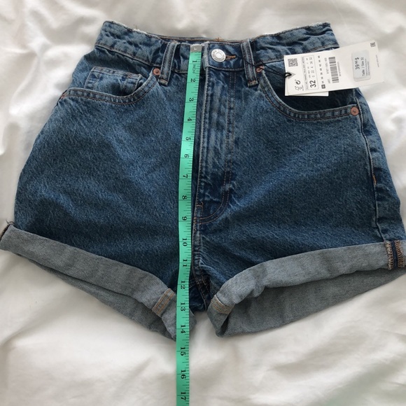 Zara mom fit denim shorts - Picture 5 of 8